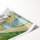 Impressionist Landscape Wall Art - The Langlois Bridge by Van Gogh