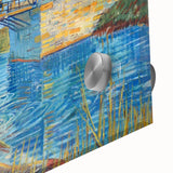 Impressionist Bridge Wall Art - Langlois Bridge at Arles by Van Gogh
