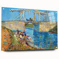 Impressionist Bridge Wall Art - Langlois Bridge at Arles by Van Gogh