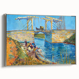Impressionist Bridge Wall Art - Langlois Bridge at Arles by Van Gogh