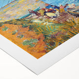 Impressionist Bridge Wall Art - Langlois Bridge at Arles by Van Gogh