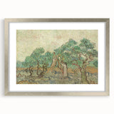 Impressionist Olive Grove Wall Art - The Olive Orchard by Van Gogh
