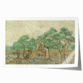Impressionist Olive Grove Wall Art - The Olive Orchard by Van Gogh