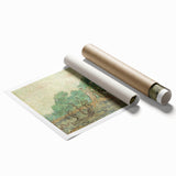 Impressionist Olive Grove Wall Art - The Olive Orchard by Van Gogh