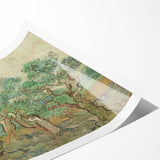 Impressionist Olive Grove Wall Art - The Olive Orchard by Van Gogh
