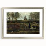 Impressionist Garden Wall Art - Parsonage Garden at Nuenen by Van Gogh