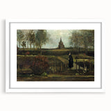 Impressionist Garden Wall Art - Parsonage Garden at Nuenen by Van Gogh