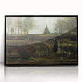 Impressionist Garden Wall Art - Parsonage Garden at Nuenen by Van Gogh