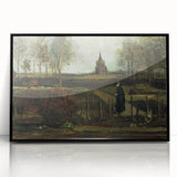 Impressionist Garden Wall Art - Parsonage Garden at Nuenen by Van Gogh