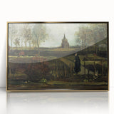 Impressionist Garden Wall Art - Parsonage Garden at Nuenen by Van Gogh