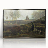 Impressionist Garden Wall Art - Parsonage Garden at Nuenen by Van Gogh