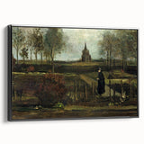 Impressionist Garden Wall Art - Parsonage Garden at Nuenen by Van Gogh