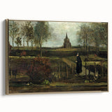 Impressionist Garden Wall Art - Parsonage Garden at Nuenen by Van Gogh
