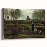 Impressionist Garden Wall Art - Parsonage Garden at Nuenen by Van Gogh