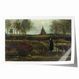 Impressionist Garden Wall Art - Parsonage Garden at Nuenen by Van Gogh