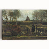 Impressionist Garden Wall Art - Parsonage Garden at Nuenen by Van Gogh