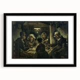 Impressionist Rural Wall Art - The Potato Eaters by Van Gogh