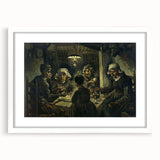 Impressionist Rural Wall Art - The Potato Eaters by Van Gogh