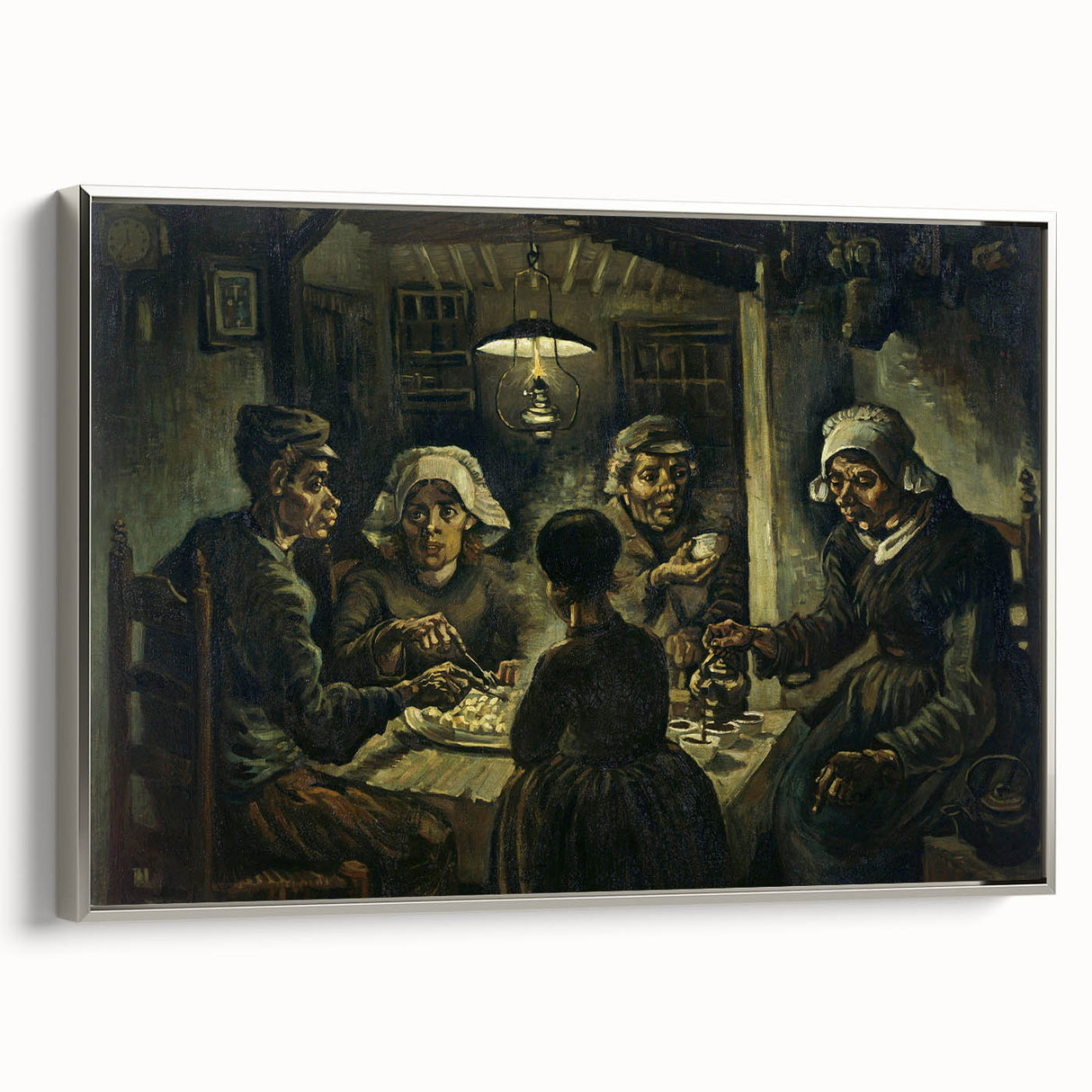 Impressionist Rural Wall Art - The Potato Eaters by Van Gogh