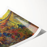 Impressionist Vineyard Wall Art - The Red Vineyard by Van Gogh