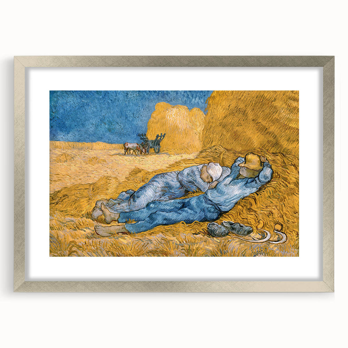 Impressionist Rural Wall Art - The Siesta by Van Gogh