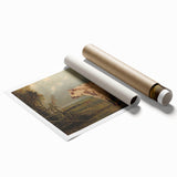 Classic Romantic Paintings: A Young Bull - Historic Pastoral Wall Art