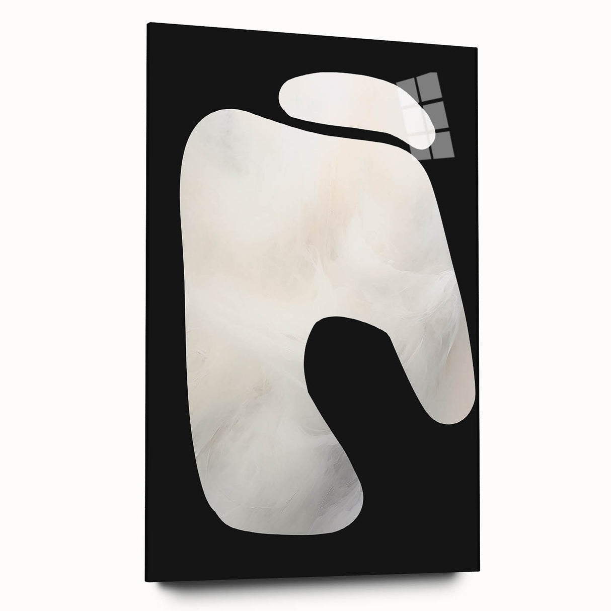 Dining Room Wall Decor – Abstract Monochrome Art for Modern Spaces