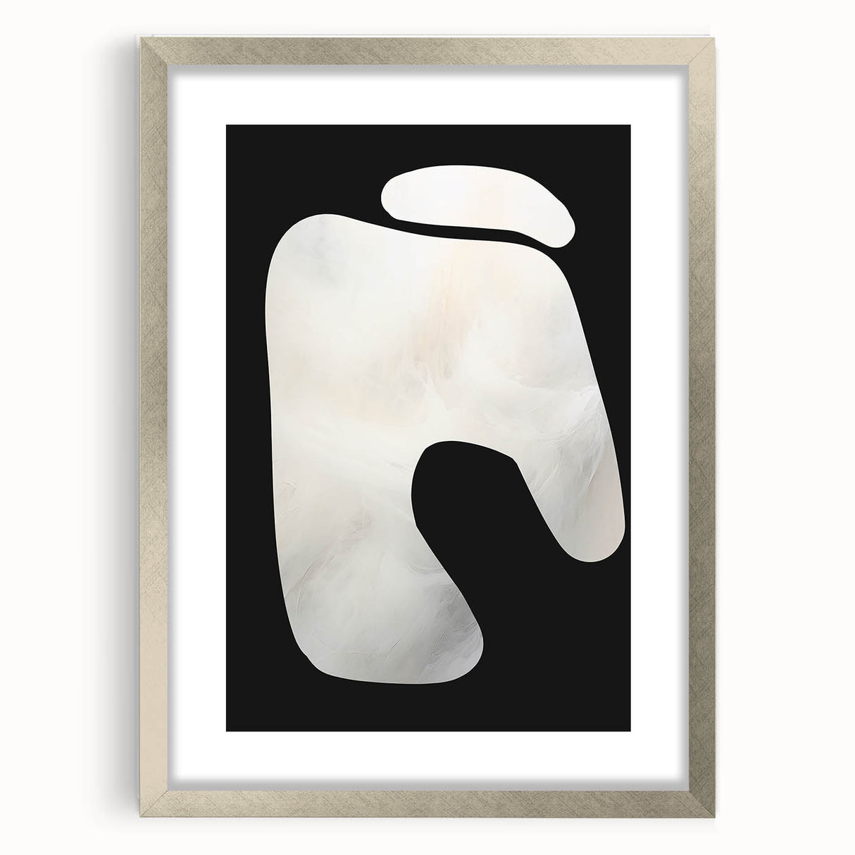 Dining Room Wall Decor – Abstract Monochrome Art for Modern Spaces