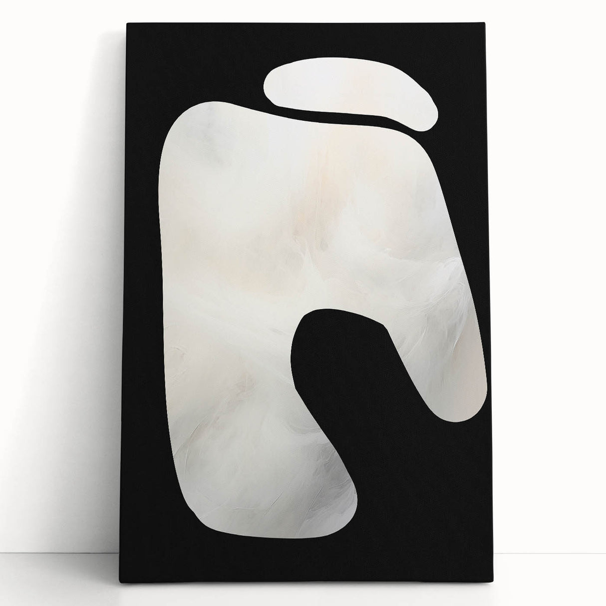Dining Room Wall Decor – Abstract Monochrome Art for Modern Spaces