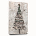 Classic Christmas Tree Art Print - Elegant Holiday Wall Decor Accent