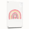 Playroom Wall Art - Heart Rainbow Kids Room Wall Decor