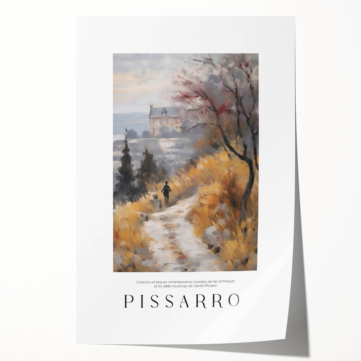 Extra large rolled canvas print of floral art in pastel shades, ideal for art wall dining room or classy bathroom wall art.