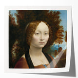 Ginevra de’ Benci by Leonardo da Vinci - Renaissance Art Print