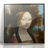 Ginevra de’ Benci by Leonardo da Vinci - Renaissance Art Print