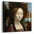 Ginevra de’ Benci by Leonardo da Vinci - Renaissance Art Print