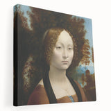 Ginevra de’ Benci by Leonardo da Vinci - Renaissance Art Print