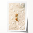 Extra large rolled print of a floral design in vibrant summer colors, ideal for art wall dining room decor.