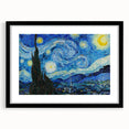 Impressionist Night Sky Wall Art - The Starry Night by Van Gogh