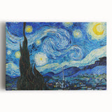 Impressionist Night Sky Wall Art - The Starry Night by Van Gogh
