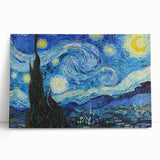 Impressionist Night Sky Wall Art - The Starry Night by Van Gogh