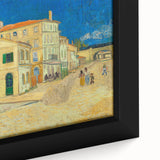 Impressionist Village Wall Art - The Yellow House by Van Gogh