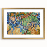 Impressionist Abstract Wall Art - Tree Roots by Van Gogh