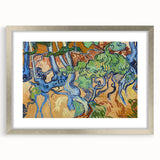 Impressionist Abstract Wall Art - Tree Roots by Van Gogh