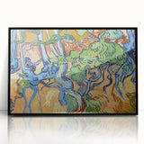 Impressionist Abstract Wall Art - Tree Roots by Van Gogh