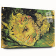 Impressionist Still Life Wall Art - Two Cut Sunflowers by Van Gogh