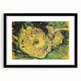 Impressionist Still Life Wall Art - Two Cut Sunflowers by Van Gogh