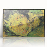 Impressionist Still Life Wall Art - Two Cut Sunflowers by Van Gogh