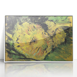 Impressionist Still Life Wall Art - Two Cut Sunflowers by Van Gogh