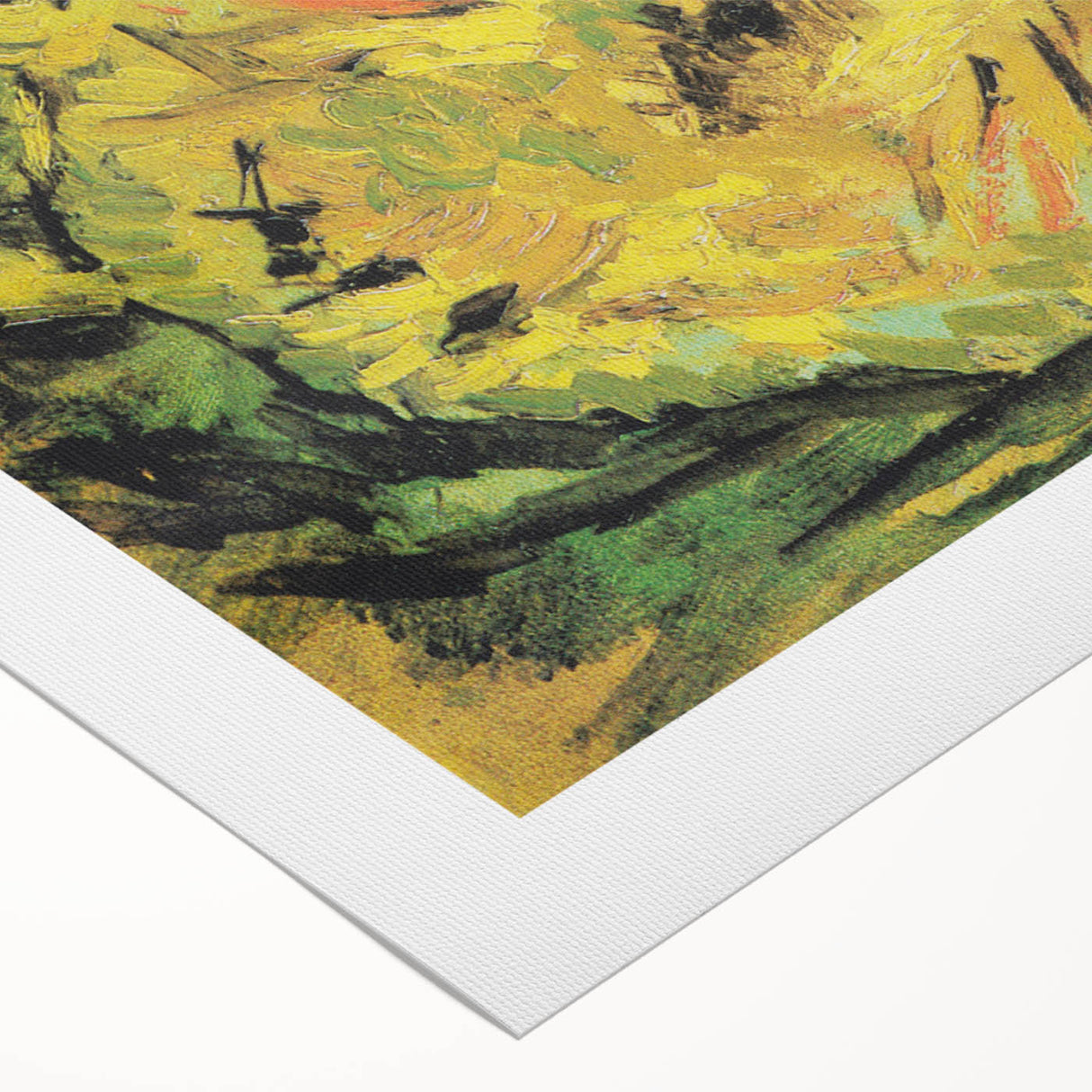 Impressionist Still Life Wall Art - Two Cut Sunflowers by Van Gogh