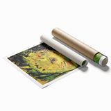 Impressionist Still Life Wall Art - Two Cut Sunflowers by Van Gogh